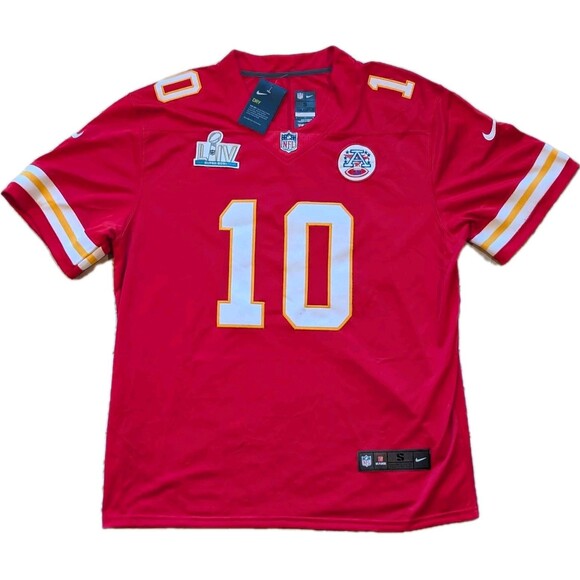 NWT NIKE On Field Kansas City Chiefs Tyreek Hill #10 JERSEY XL or 2XL Fit FLAW - Picture 1 of 11